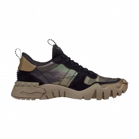 Valentino Rockrunner Plus 'Camo - Military Green'