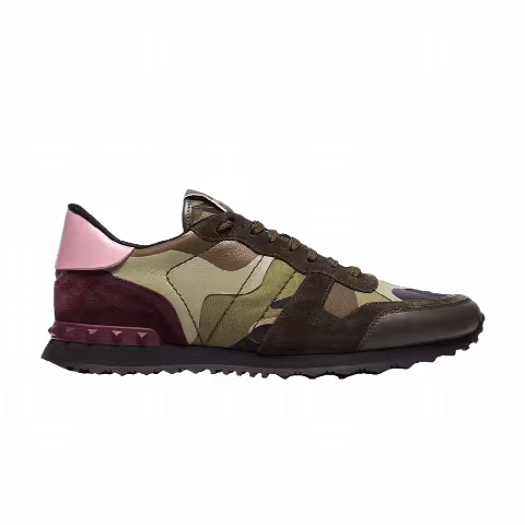 Valentino Rockrunner Rockstud Lace 'Olive Camo'