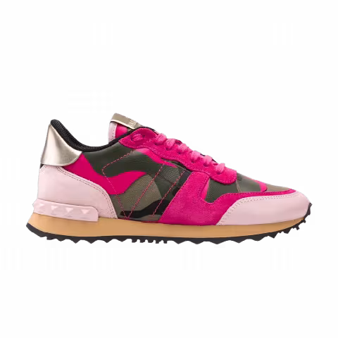 Valentino Wmns Rockrunner 'Camo - Disco Pink'