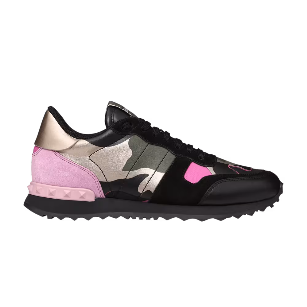 Valentino Women's Rockrunner Camo - Metallic