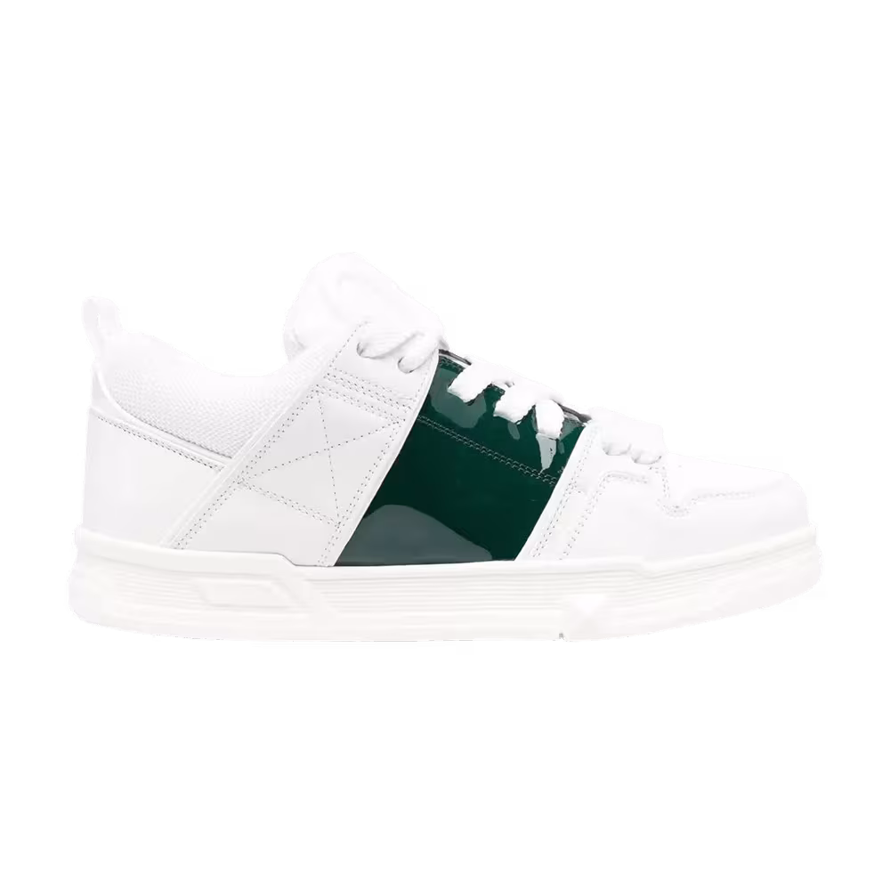 Valentino Women's Open Skate Sneaker White Green