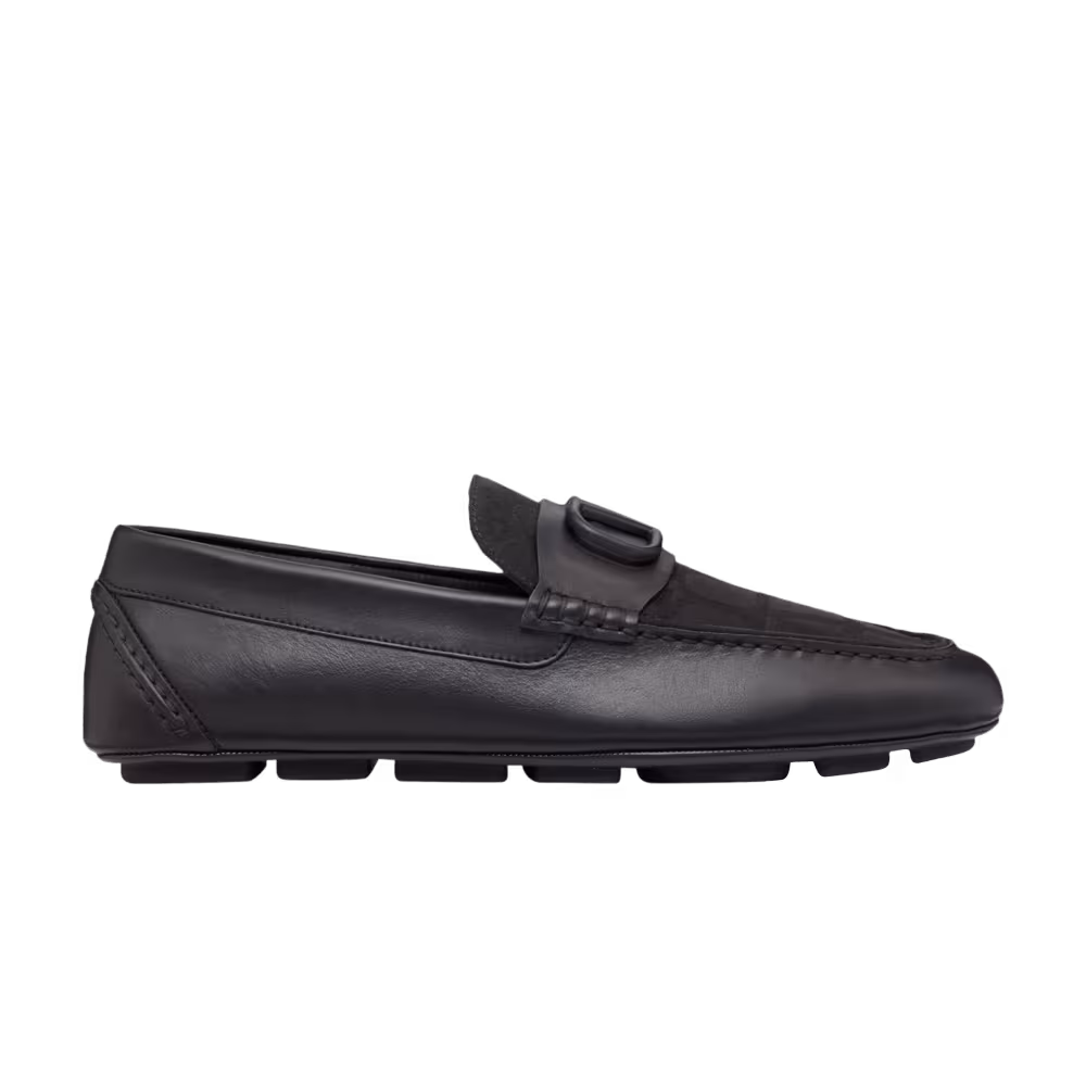 Valentino Driver VLogo Loafer Black
