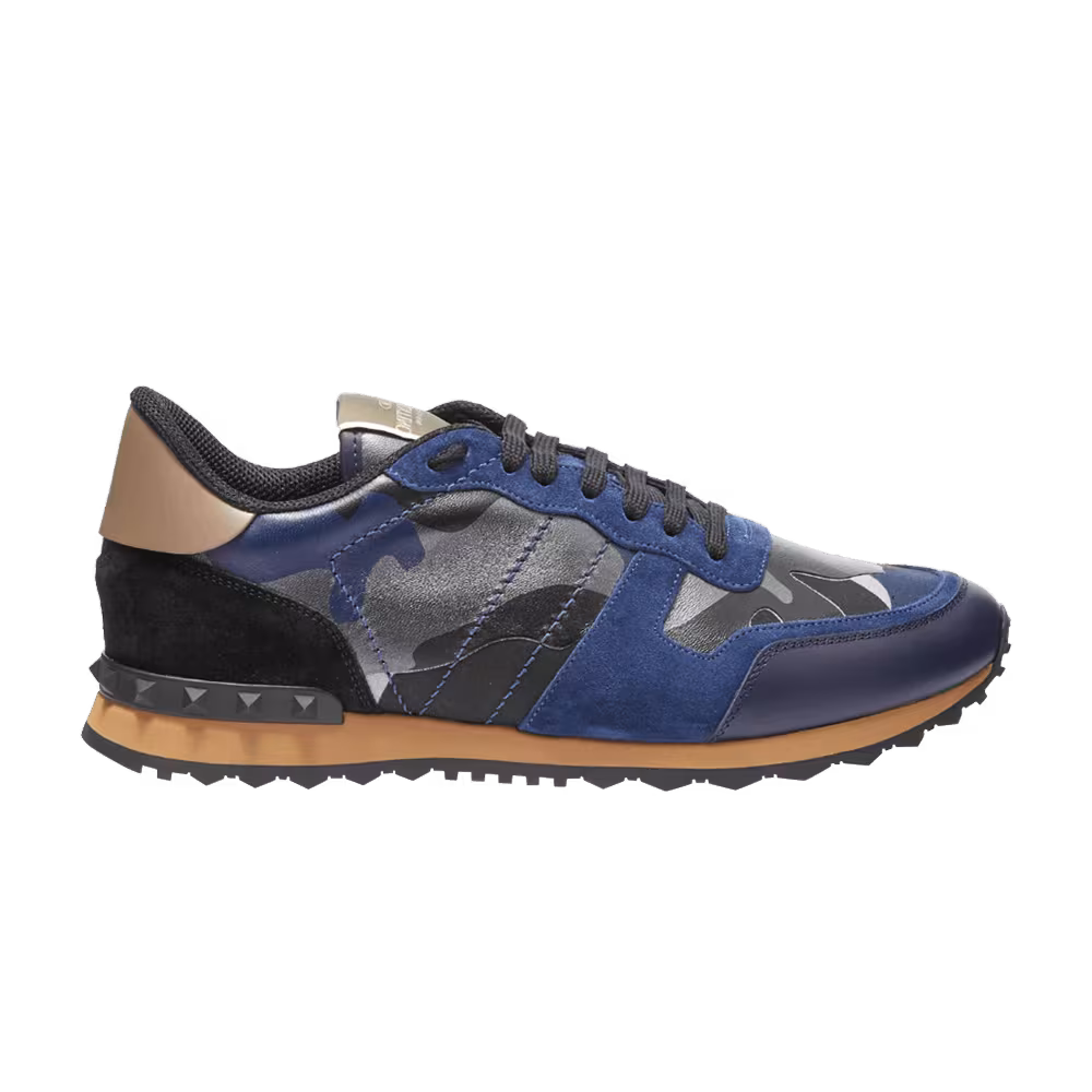 Valentino Rockrunner Reflective Camouflage - Dark Blue