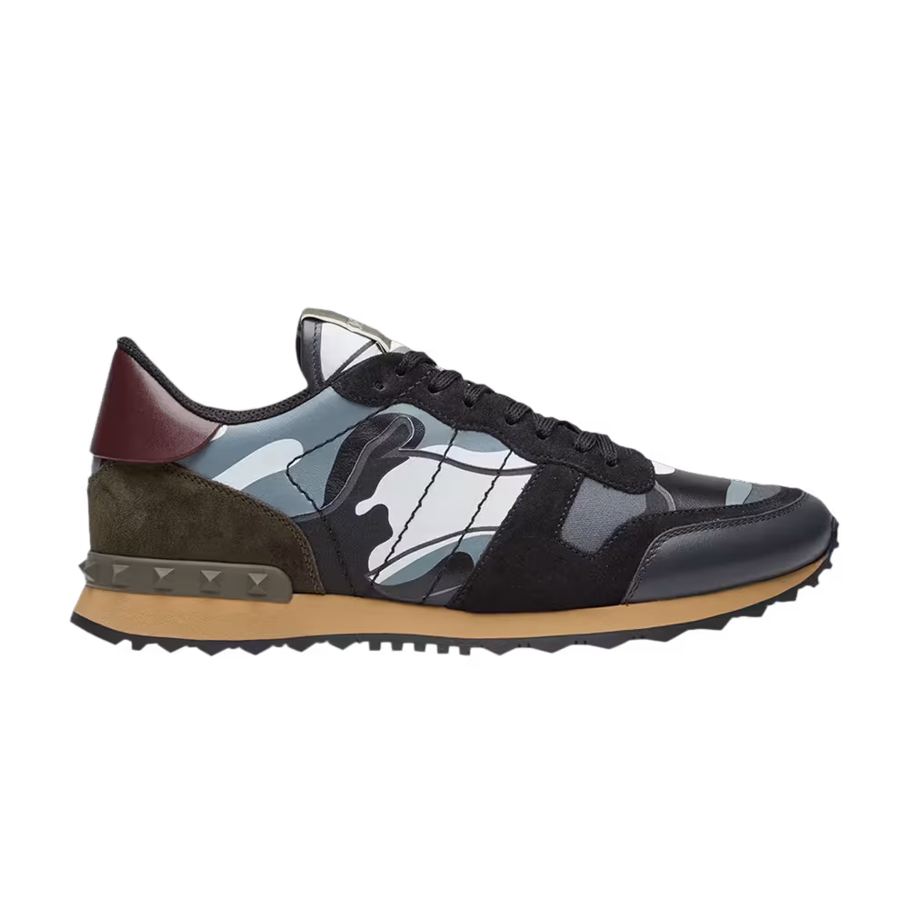 Valentino Rockrunner Light Grey Camo