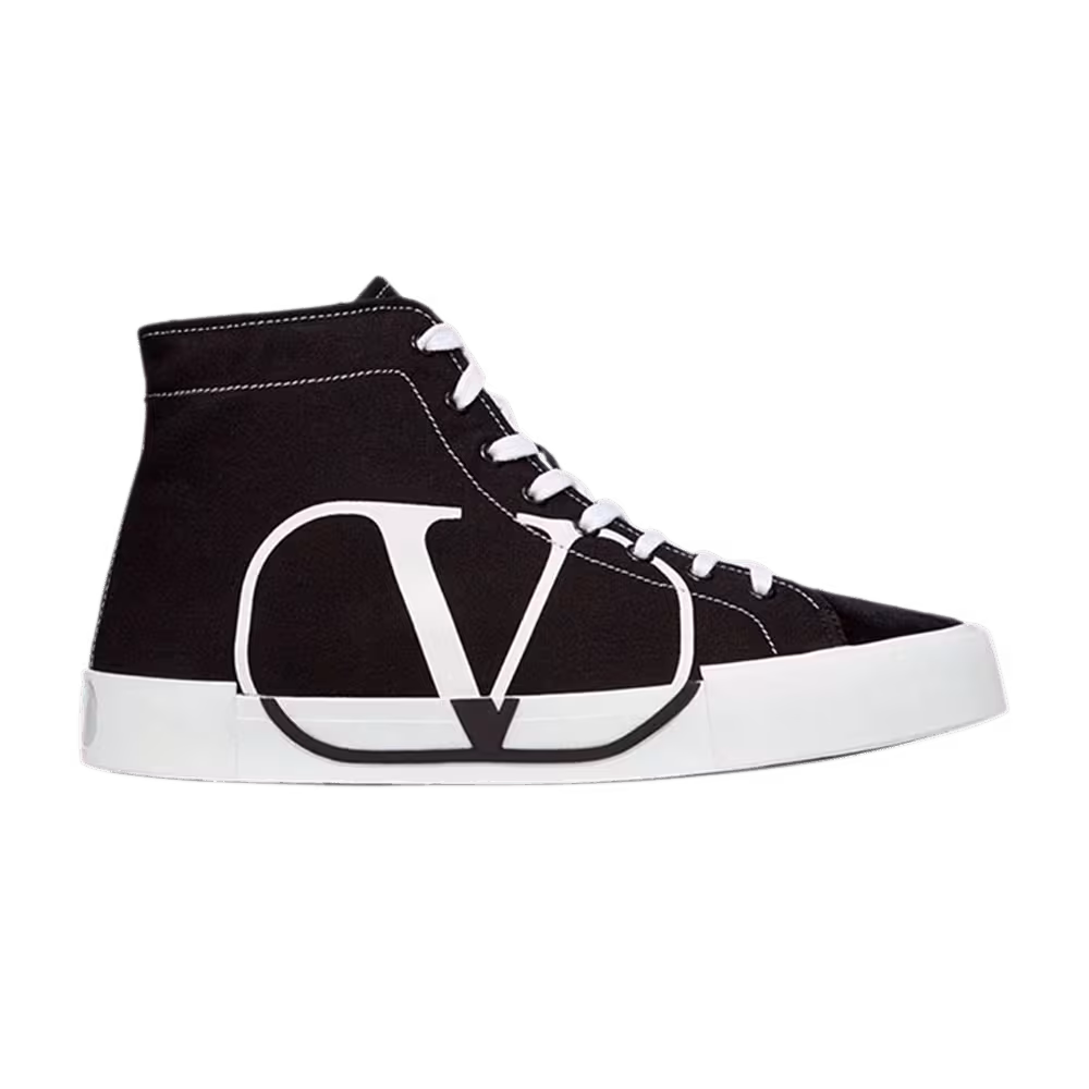Valentino Tricks High V Logo - Black