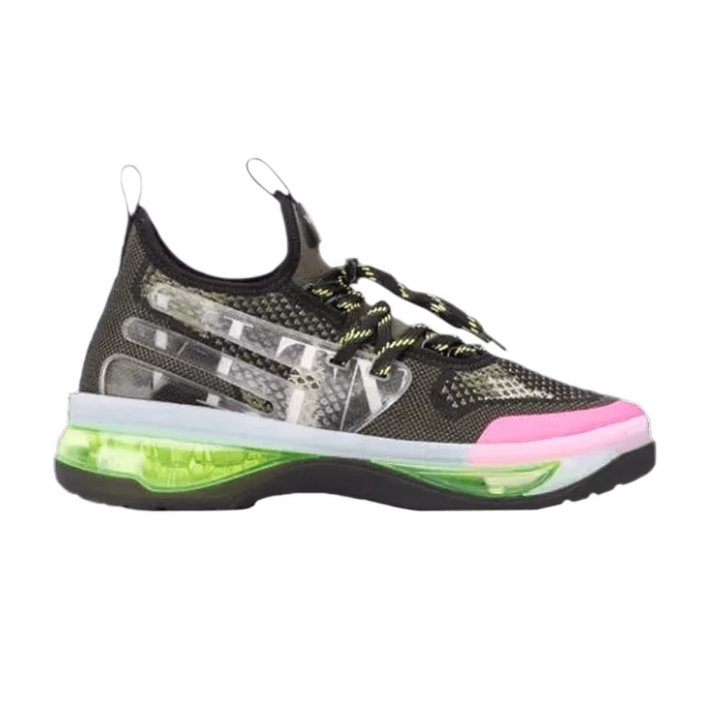 Valentino Cloudknit Air Camouflage - Khaki Fuchsia