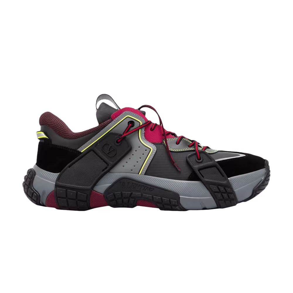 Valentino VLTN Wod Dark Grey Red