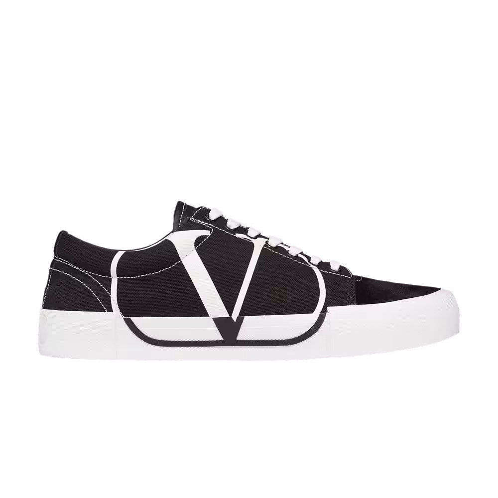 Valentino Tricks Low V Logo - Black