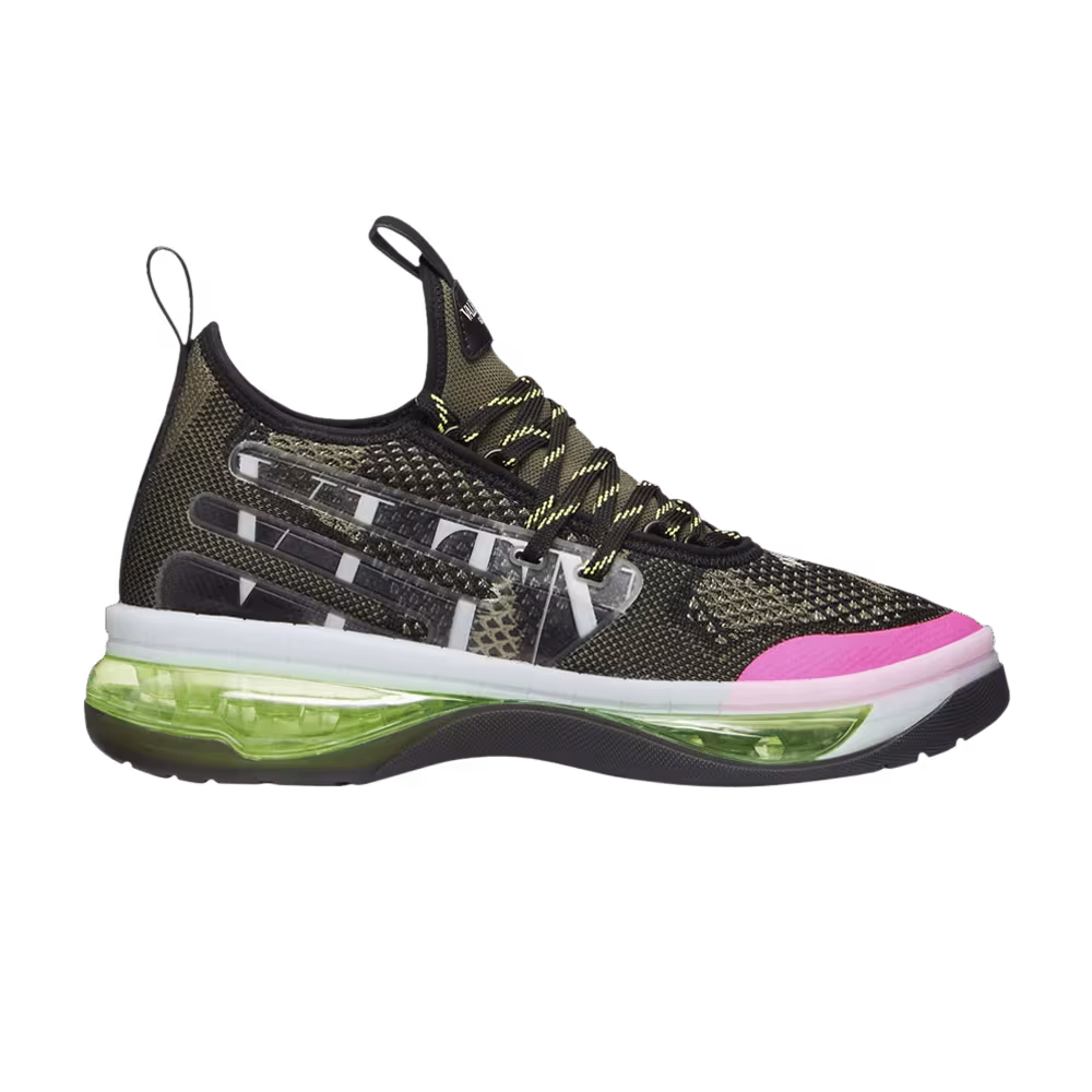 Valentino VLTN Cloud Sneaker Camouflage - Khaki Fuchsia