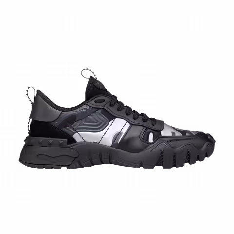 Valentino Rockrunner Plus 'Camo -Black Silver'