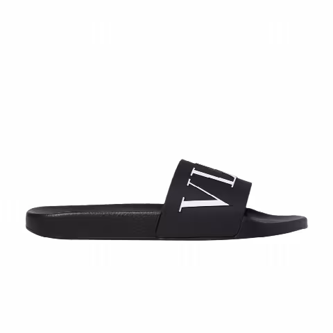Valentino VLTN Rubber Slider 'Black'