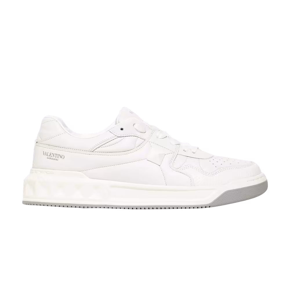 Valentino One Stud Low White Grey 2021