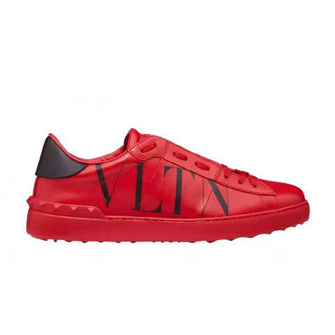Valentino Open Low 'Logo Print - Red'