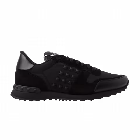 Valentino Rockstud Rockrunner 'Black Nylon'