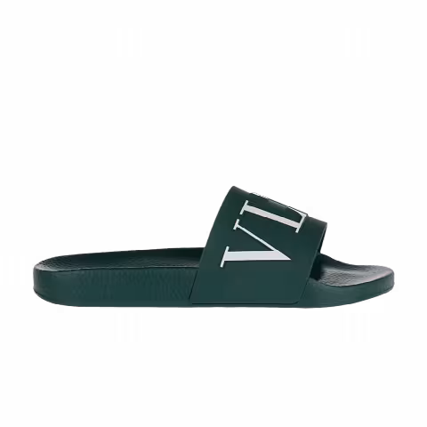 Valentino VLTN Rubber Slider 'Italiano Green'