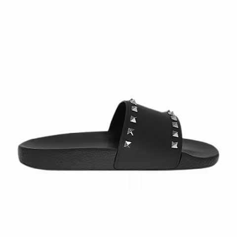 Valentino Wmns Rockstud Slide 'Black'