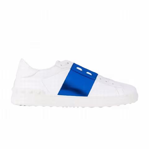Valentino Open Sneaker 'Metallic Blue Band'