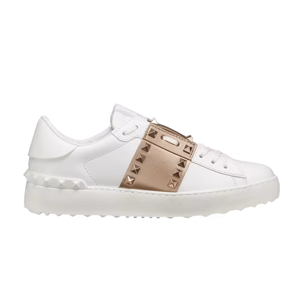 Valentino Women's Rockstud Untitled - White Metallic Gold