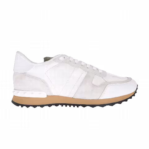 Valentino Rockrunner Rockstud Lace 'White Camo'