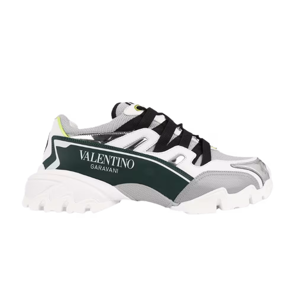 Valentino Climbers Trainer Grey Green