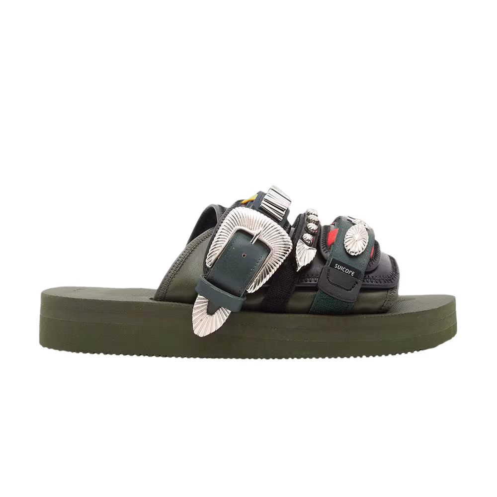 TOGA x Suicoke MOTO Olive Mix