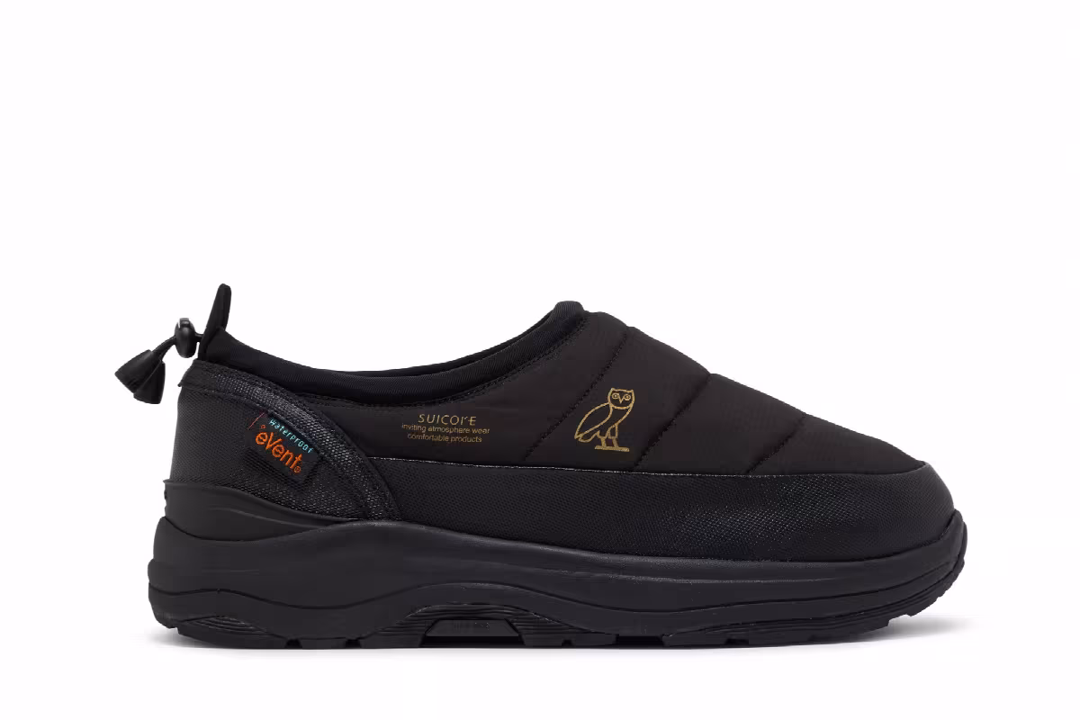 OVO x Suicoke Pepper-Evab Black, view 2