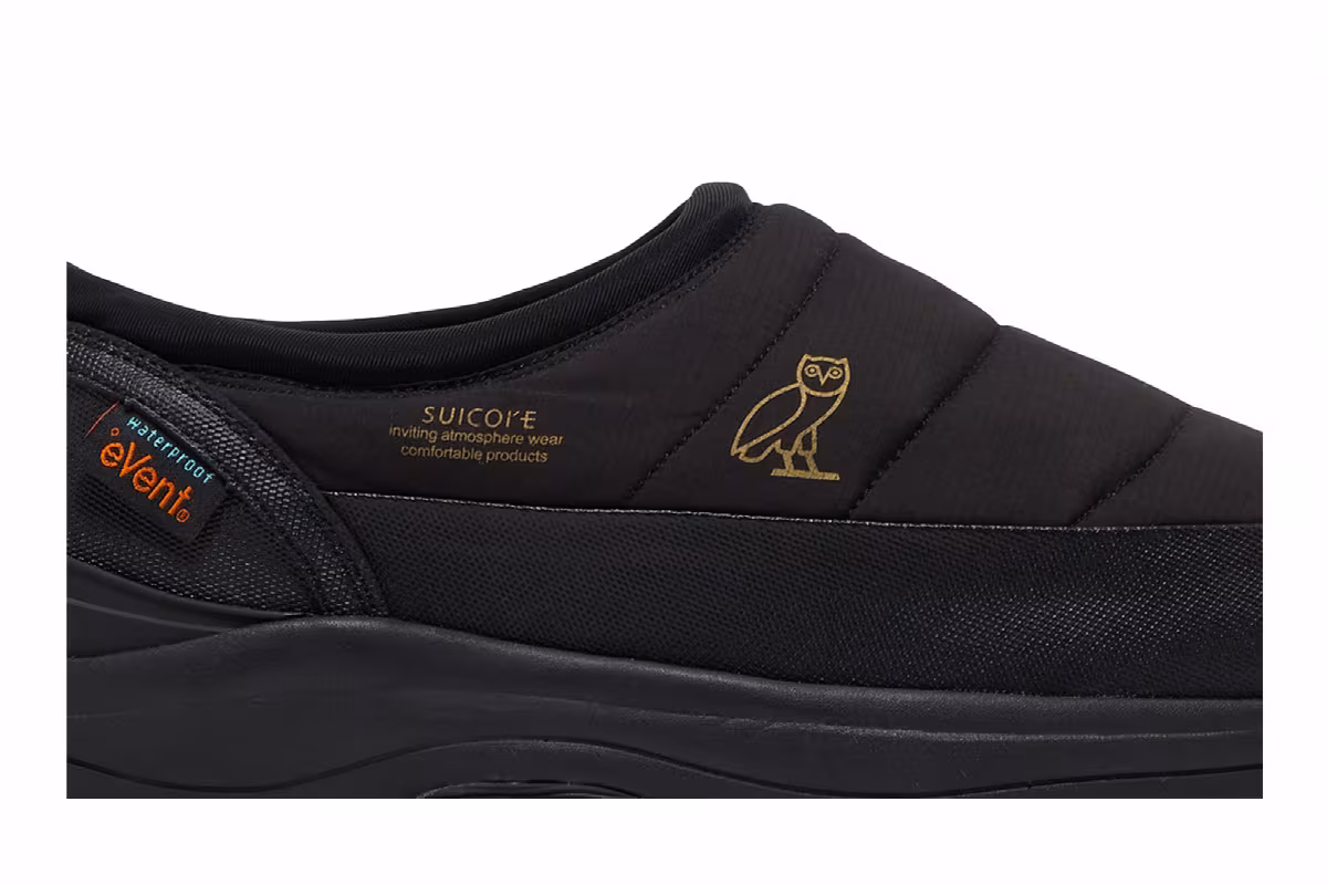 OVO x Suicoke Pepper-Evab Black, view 3