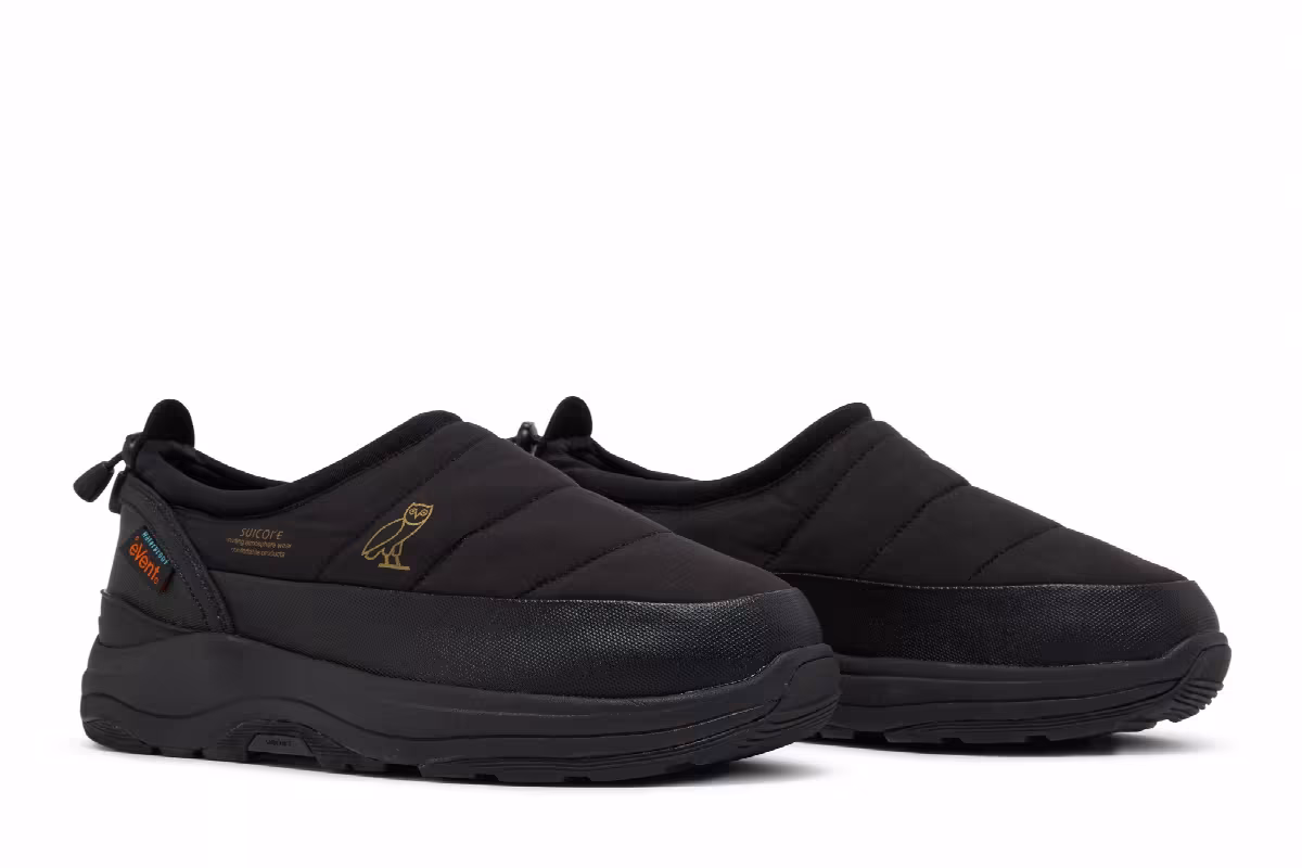 OVO x Suicoke Pepper-Evab Black, view 9