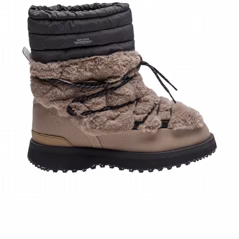 Suicoke BOWER-TRab-HI-FUR 'Taupe Black'