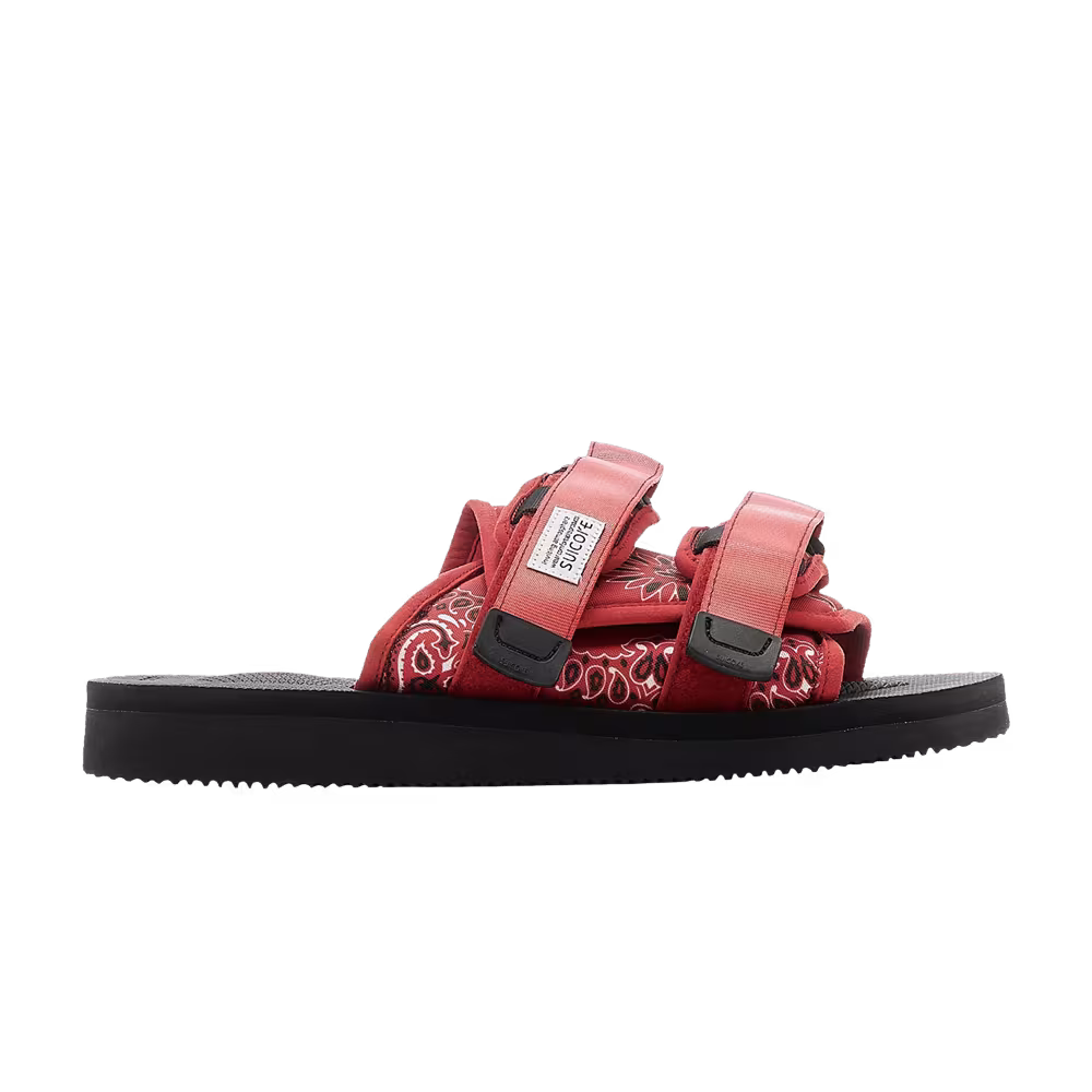 Suicoke MOTO-Cab-PT02 Paisley - Red