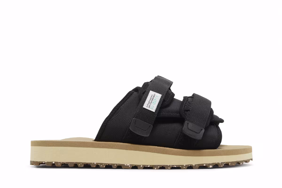 Suicoke MOTO-Cab Eco Black Beige, view 2