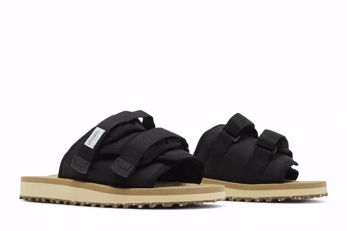 Suicoke MOTO-Cab Eco Black Beige, view 9