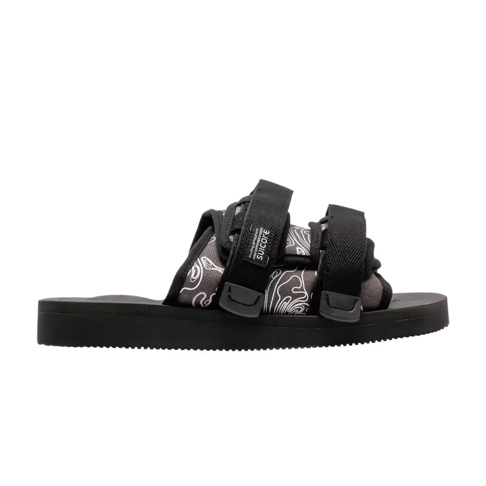 Suicoke MOTO-Cab Sandal Black Salt