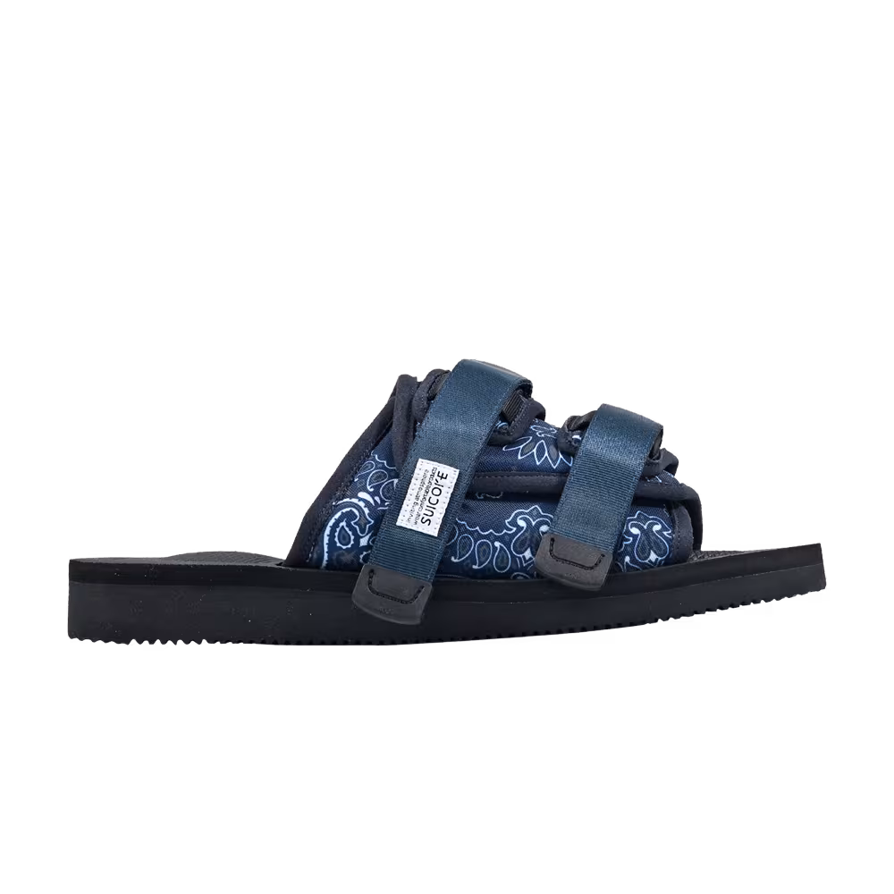 Suicoke MOTO-Cab-PT02 Paisley - Navy