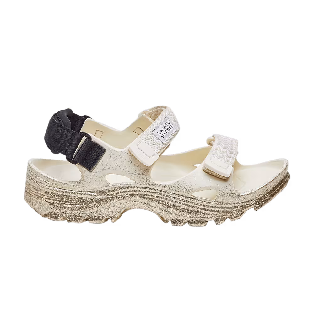 Lanvin x Suicoke WAKE Curb Gold Green