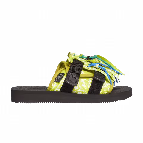 Alanui x Suicoke MOTO-Cab 'Fringed - Lime'