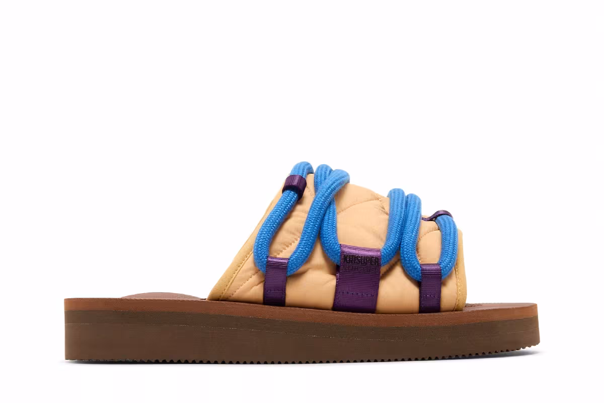 KidSuper x Suicoke Muuk-Abks Sandal Beige, view 2