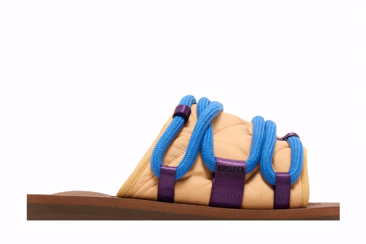 KidSuper x Suicoke Muuk-Abks Sandal Beige, view 3