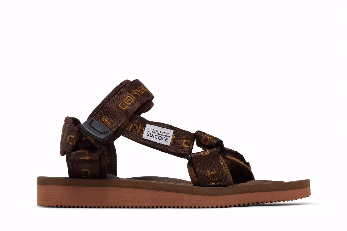 Carhartt WIP x Suicoke DEPA-2Cab Brown, view 2