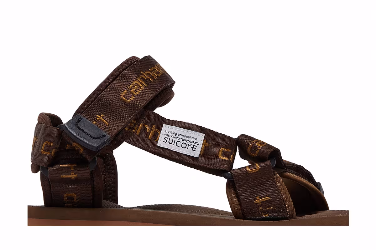Carhartt WIP x Suicoke DEPA-2Cab Brown, view 3