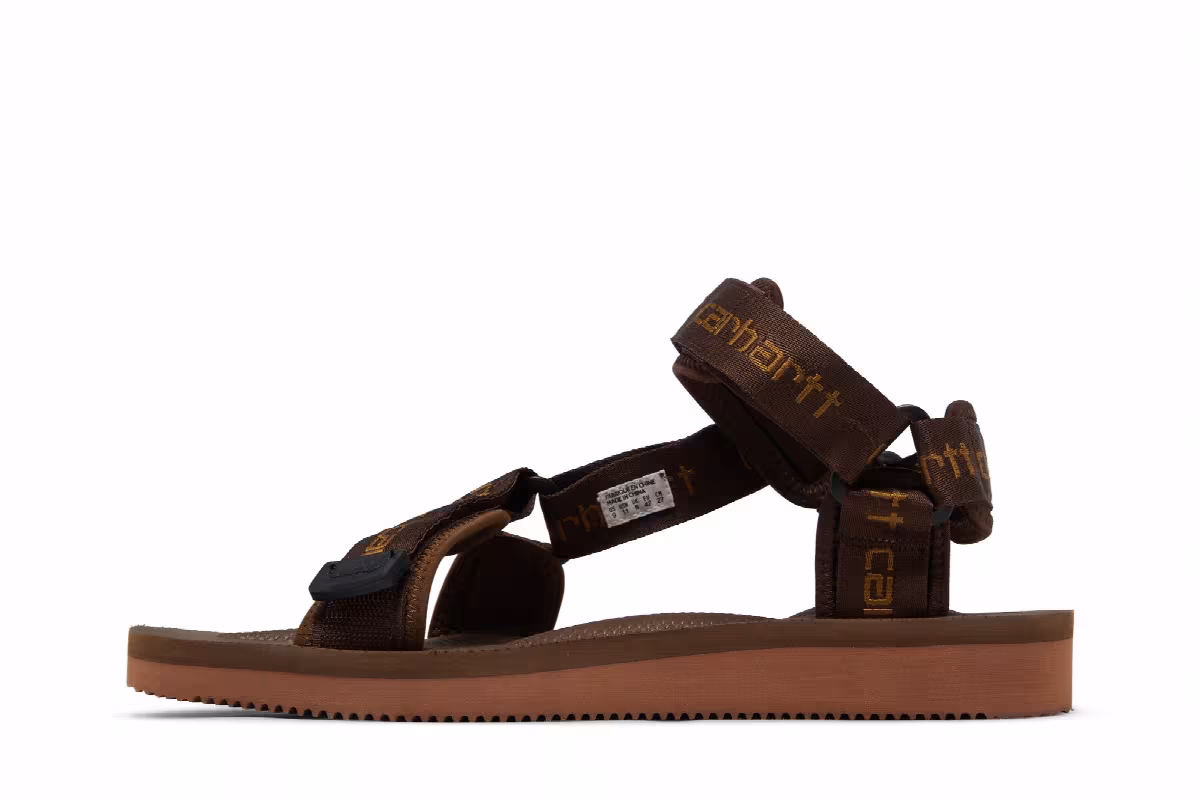 Carhartt WIP x Suicoke DEPA-2Cab Brown, view 4