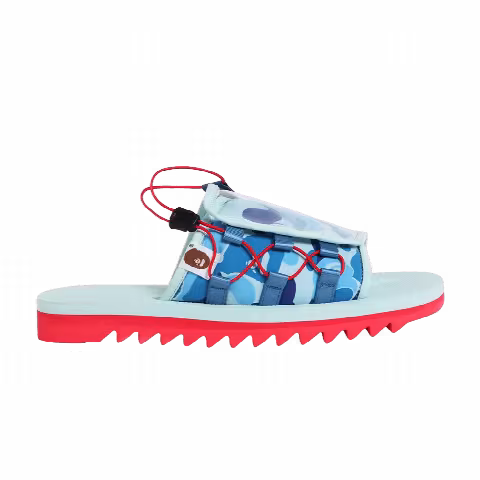 A Bathing Ape x Suicoke Dao 'Blue Camo'