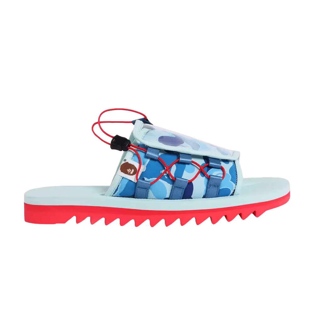A Bathing Ape x Suicoke Dao Blue Camo