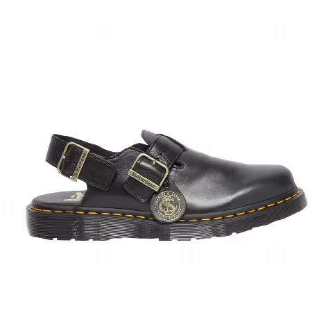 Dr. Martens Jorge Made in England Leather Slingback Mule 'Black'