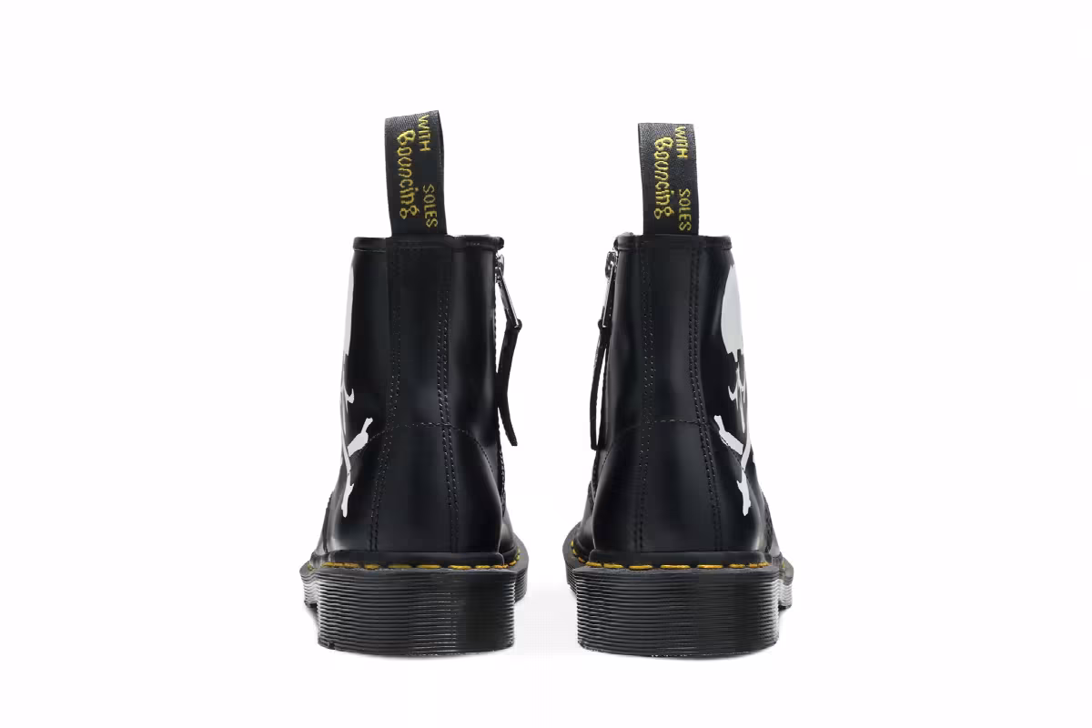 END. x Mastermind World x Dr. Martens 101 Boot Skull, view 7