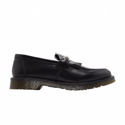 Dr. Martens Adrian Snaffle Smooth Leather Kiltie Loafer 'Black'