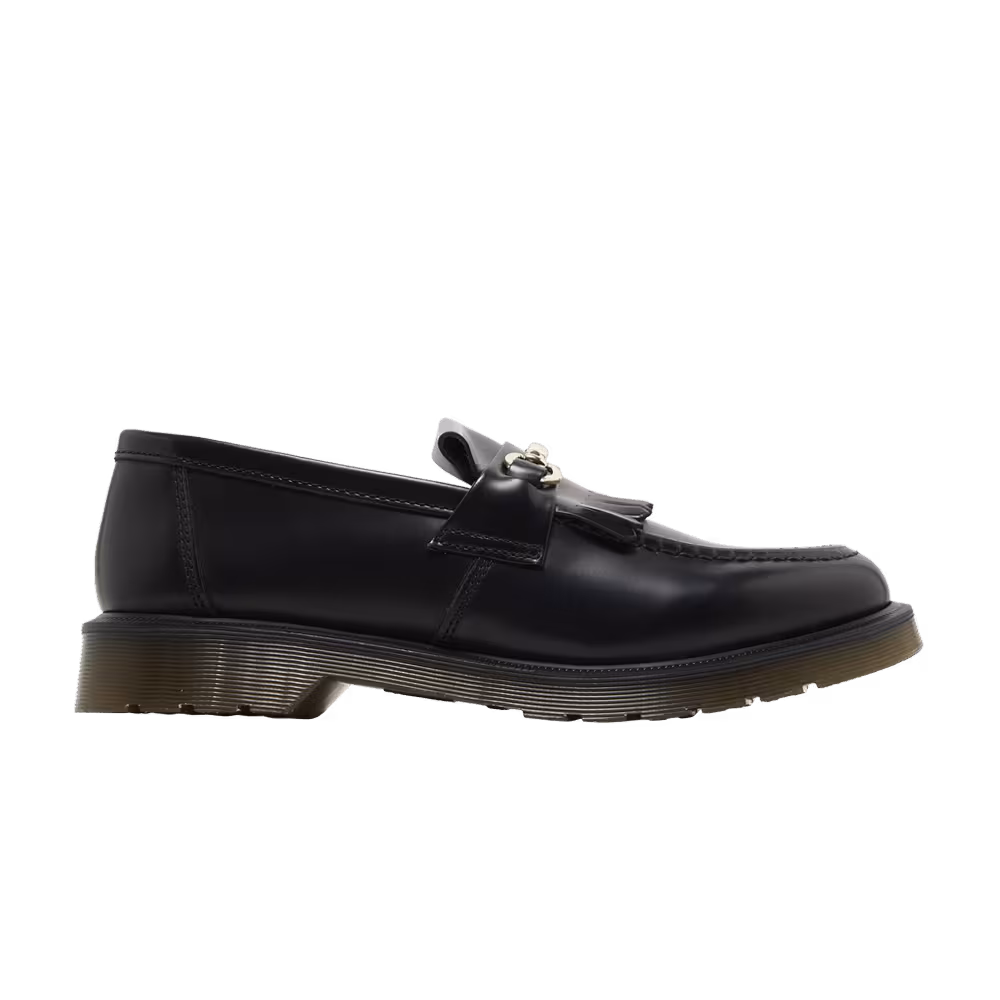 Dr. Martens Adrian Snaffle Smooth Leather Kiltie Loafer Black