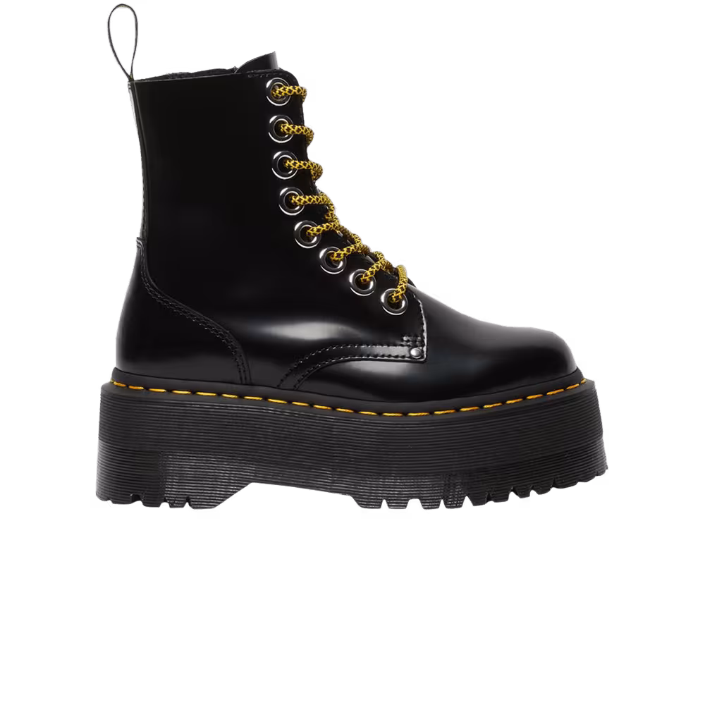 Dr. Martens Women's Jadon Max Platform Boot Black Buttero