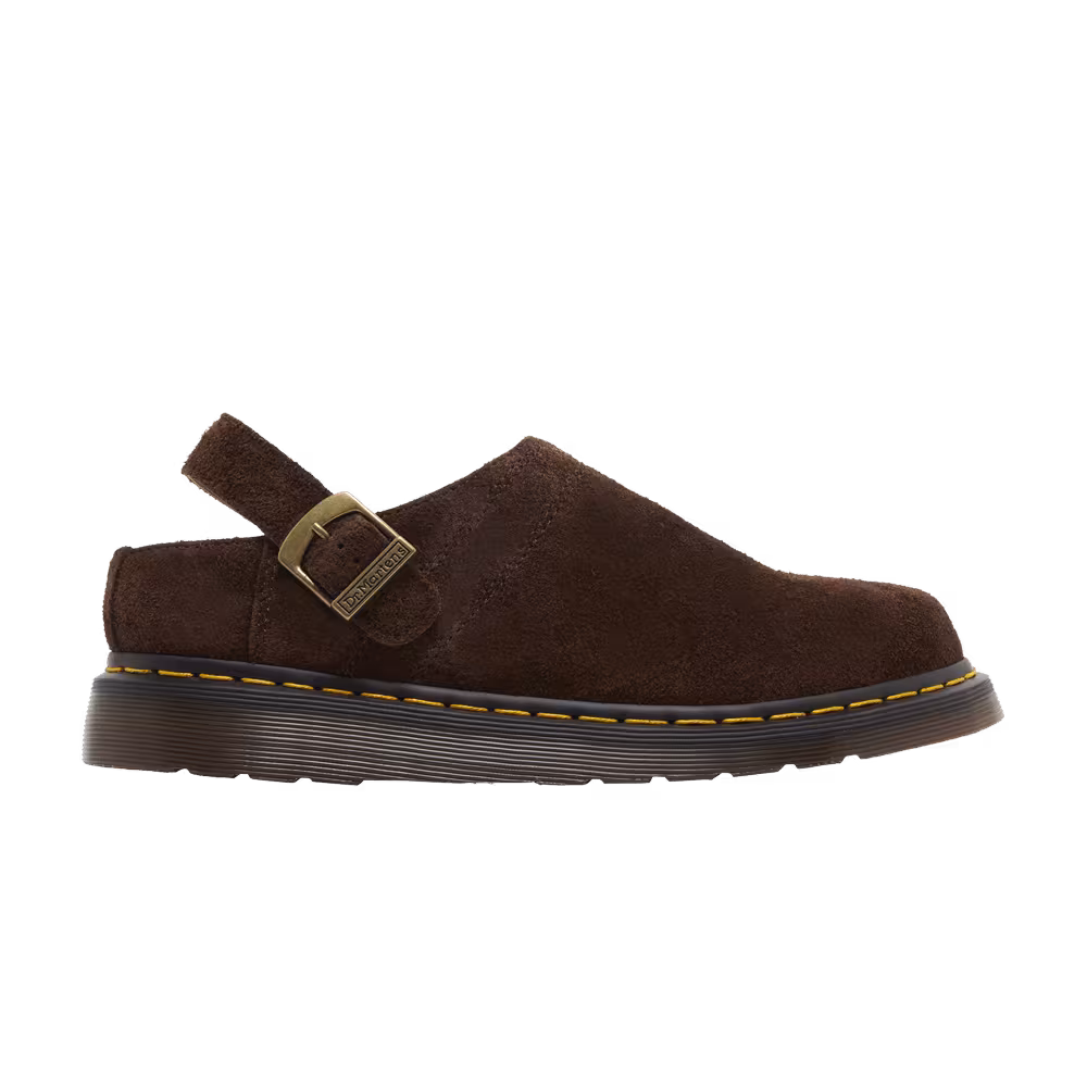 Dr. Martens Isham Suede Shoe Dark Brown