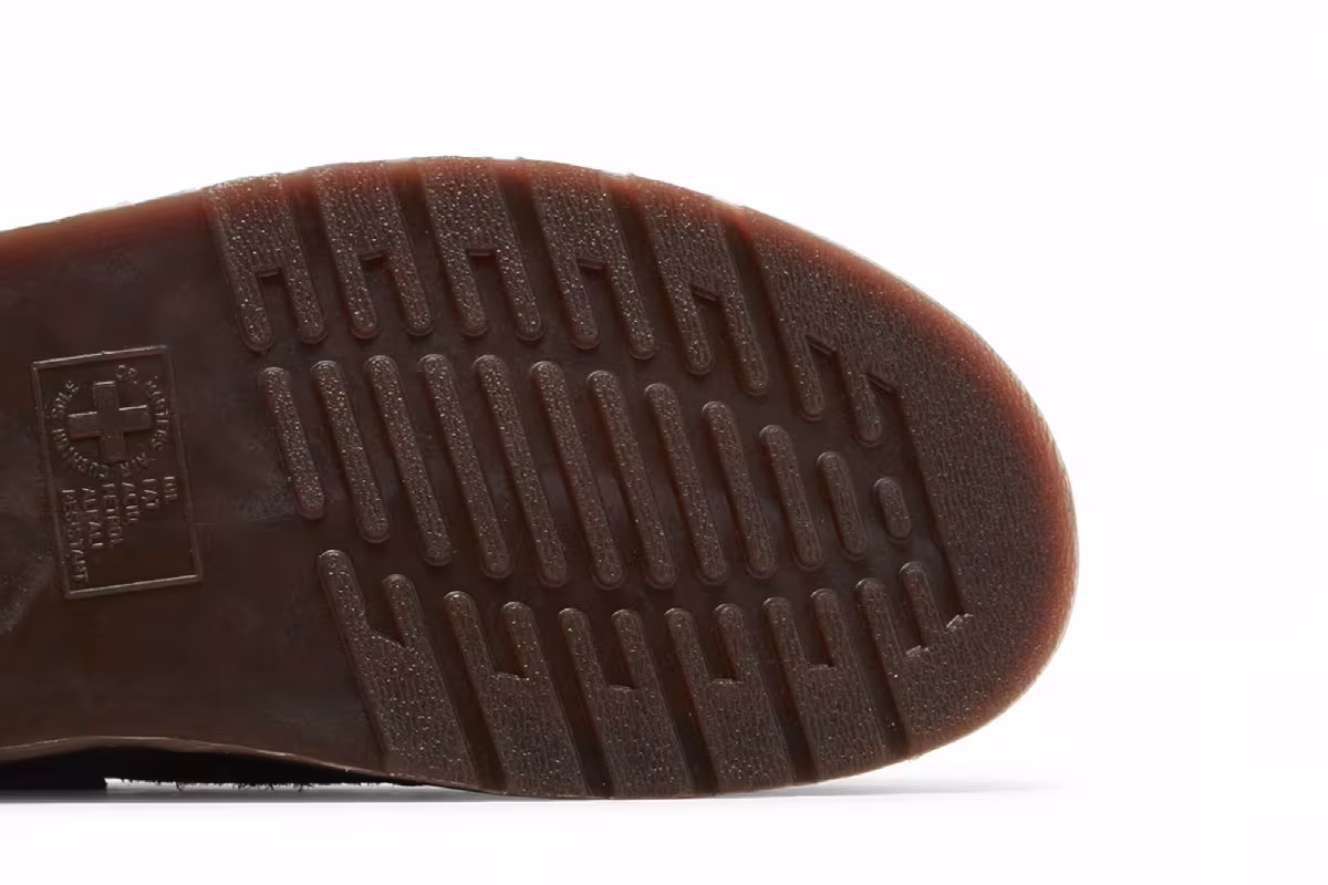 Dr. Martens Isham Suede Shoe Dark Brown, view 6